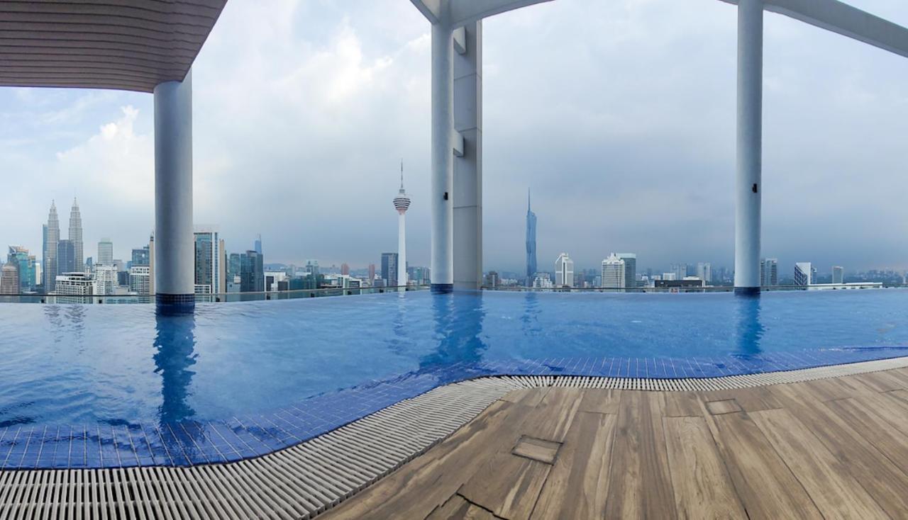 شقة Cl 27A Insta Klcc View & Infinity Pool View كوالالمبور المظهر الخارجي الصورة